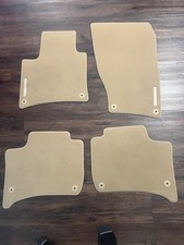 CONJUNTO DE TAPETE 2011-2018 PORSCHE CAYENNE GTS Turbo Bege Tapete 4 peças OEM, usado comprar usado  Enviando para Brazil