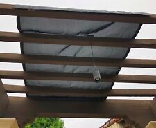 Painel de tela para sombra solar 12 pés x 8 pés | Toldo para pátio varanda pérgola gazebo, usado comprar usado  Enviando para Brazil