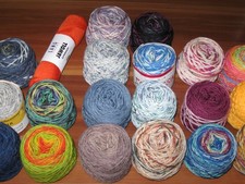 Wollpaket bunte marken gebraucht kaufen  Deutschland