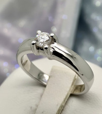 Anello oro bianco usato  Torino