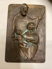 Strassacker bronze relief gebraucht kaufen  Deutschland