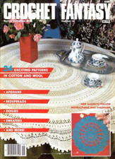 Crochet Fantasy Number 18 Feb 1985 Veinticuatro patrones fáciles en algodón y lana  segunda mano  Embacar hacia Mexico