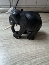 Schwarzer elefant holz gebraucht kaufen  Kolbermoor