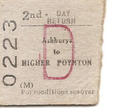 B.r.b. edmondson ticket for sale  OLDHAM