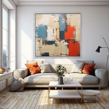 textura cor arte decoração para casa sala pintura a óleo pintada à mão abstrata comprar usado  Enviando para Brazil