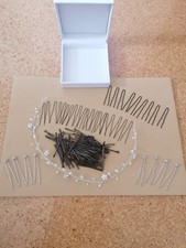 Braut haarschmuck haardraht gebraucht kaufen  Erlenbach