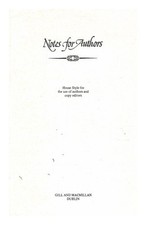MACMILLAN COMPANY Notes for authors 1981 First Edition Paperback, używany na sprzedaż  Wysyłka do Poland