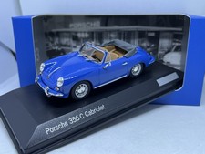 Porsche 356 C Cabrio emailblau Minichamps Modell 1:43 OVP Muster Sample Vorserie comprar usado  Enviando para Brazil