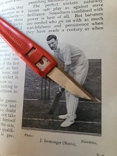 1911 cricket iremonger for sale  SWANSEA