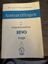 Amtsarztfragen hno heilpraktik gebraucht kaufen  Backnang