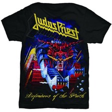 Camiseta Slim Fit Masculina Judas Priest Defenders Of The Faith Preta Grande comprar usado  Enviando para Brazil