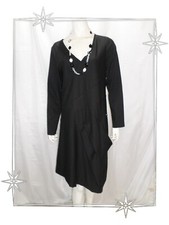 Robe asymétrique noire d'occasion  Foix