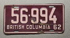 1962 british columbia for sale  San Antonio