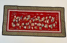 Vtg 13x25 chinese for sale  North Franklin