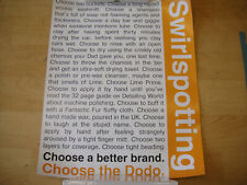 Dodo juice swirl for sale  PETERBOROUGH