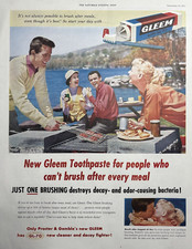 1956 gleem toothpaste for sale  Oak Forest