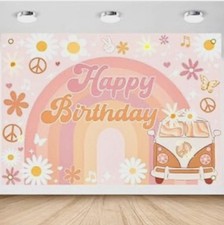 Decoração de festa de aniversário temática dos anos 70 - pano de fundo, balões de discoteca, banner Groovy, etc. comprar usado Decoração de festa de aniversário temática dos anos 70 - pano de fundo, balões de discoteca, banner Groovy, etc. comprar usado  Enviando para Brazil