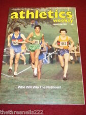 Athletics weekly national for sale  UK
