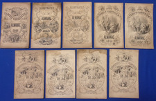 THE FAMILY CHRISTIAN ALMANAC, 9-issue run from 1848-1856, American Tract Society comprar usado THE FAMILY CHRISTIAN ALMANAC, 9-issue run from 1848-1856, American Tract Society comprar usado  Enviando para Brazil