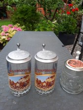 Bierkrug bierseidel glas gebraucht kaufen  Waldheim