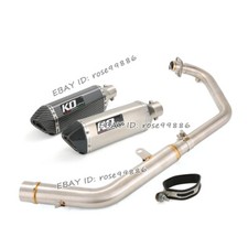 Silenciador de ponta de escape 2’ para American Lifan Industry KPT200 KPM200 2019-2023 51mm comprar usado  Enviando para Brazil