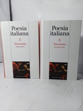 Poesia italiana novecento usato  Cles