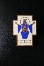 Broche médaille alsace d'occasion  Sarrebourg