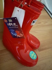 Kids light wellies for sale  LONDON