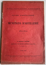 Manuel cours artillerie d'occasion  Bourges