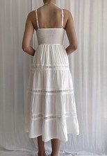 Robe blanche légère d'occasion  Chenôve