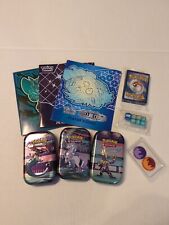Pokemon TCG Galar Power Conjunto De 3 Mini Latas Pacote Solto Extras Guia Contadores de Dados comprar usado  Enviando para Brazil