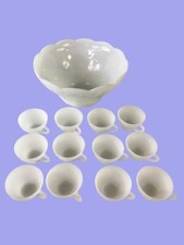 punch bowl glass cups w 12 for sale punch bowl glass cups w 12 for sale Atlanta