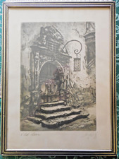 Framed vtg signed for sale  Southwick