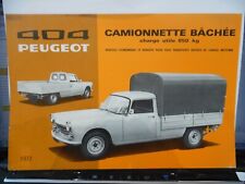 Catalogue peugeot 404 d'occasion  Beaumetz-lès-Loges