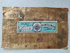Ancien étiquette nougat d'occasion  France