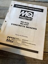 Multiquip 64s 64p for sale  Keno