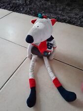 Doudou peluche loup d'occasion  France