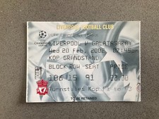 Liverpool galatasaray 2001 d'occasion  Expédié en Belgium