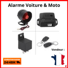 Alarme voiture universelle d'occasion  Arnouville