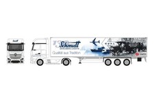 Herpa LKW MB Actros 18 Giga Ga-KSZ Schmidt Gevelsberg Flugzeug 959698, usado comprar usado  Enviando para Brazil