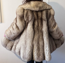 Magnifique manteau fourrure d'occasion  Cergy-