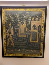Unikat wandbehang tapisserie gebraucht kaufen  Heppenheim (Bergstraße)