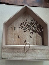 Portachiavi legno casetta. usato  Solferino