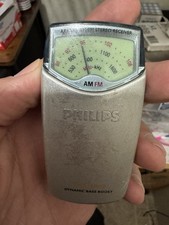 Rádio AM/FM raro vintage Philips AE6370 mini bolso, funcionando comprar usado  Enviando para Brazil