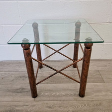 Vintage brass glass for sale  BELPER