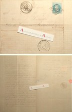 Letter 1871 stamp d'occasion  Expédié en Belgium
