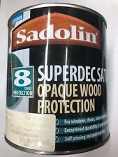 Sadolin superdec satin for sale  SCARBOROUGH
