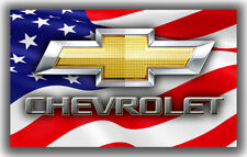 Bandeira decorativa de parede automotiva Chevrolet 3x5 pés 90x150 cm garagem melhor banner externo comprar usado  Enviando para Brazil