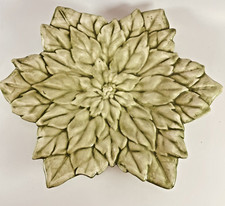 Vtg green poinsettia for sale  Omaha