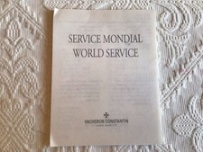 Libretto service mondial usato  Napoli